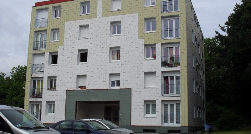 Travaux en cours : Réhabilitation de 60 logements sis rue Maréchal Leclerc à Douarnenez