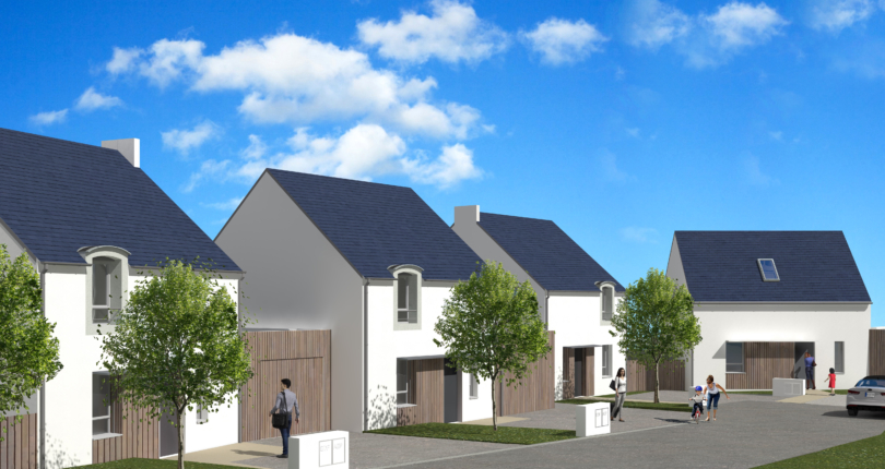 Pavillons à Landudec