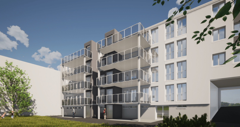 Projet de réhabilitation de la résidence située 19 et 19 bis rue Ernest Renan à Douarnenez